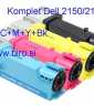 Komplet Fenix D-2150/2155 C+M+Y+ Bk tonerji XL nadomeščjo tonerje Dell 2150/2155 za Dell 2150CN, Dell 2150CDN, Dell 2155CN, Dell 2155CDN velike kapacitete 3.000 strani črna in po 2.500 strani barvn kartusa, toner, foto papir, panasonic, inkjet, laserjet